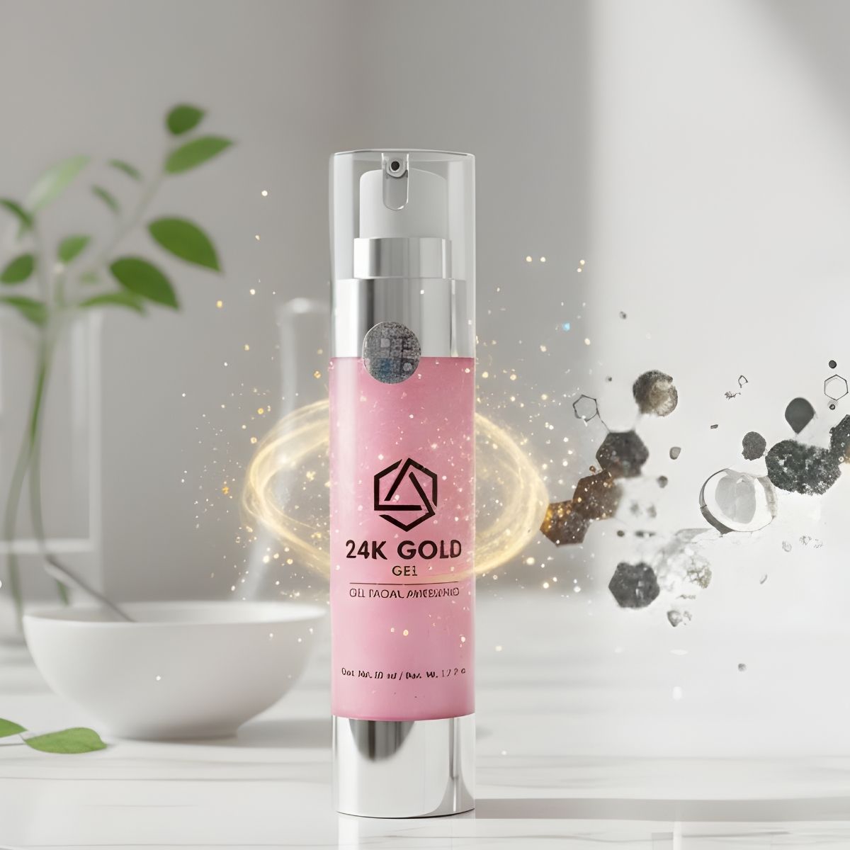 Gel Gold 24k, Antiedad, 50 ML, Horux