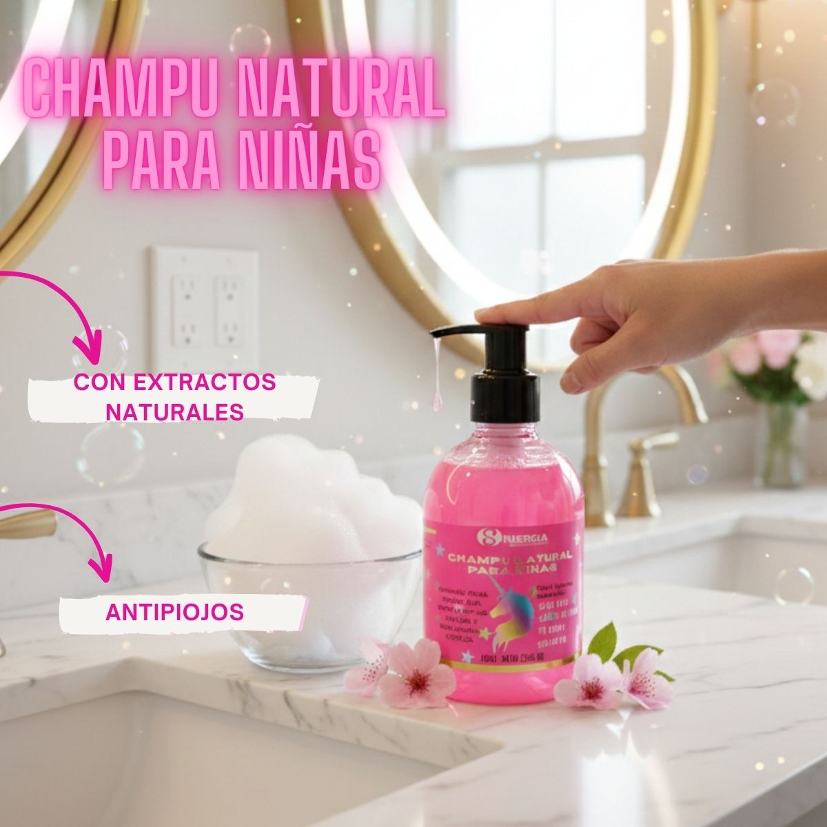 CHAMPÚ NATURAL DE NIÑAS 250 ML
