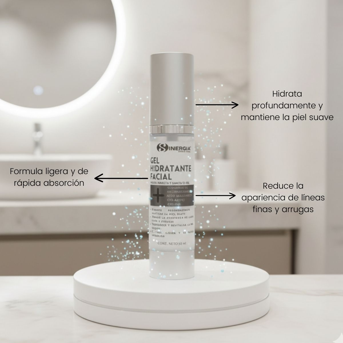 GEL HIDRATANTE FACIAL 50ML.