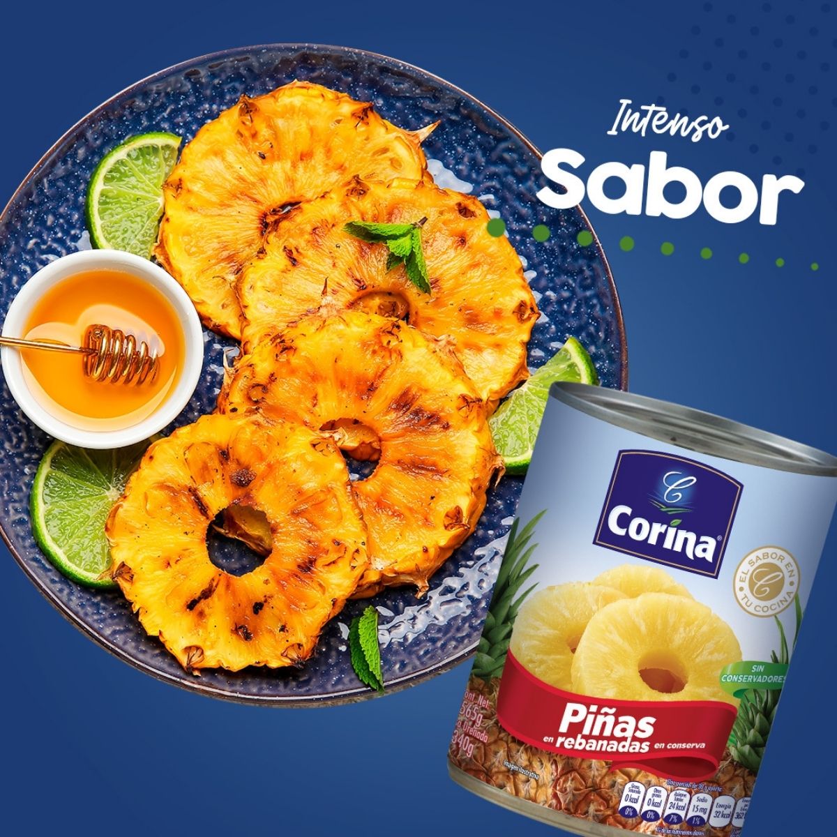 PIÑA EN REBANADA 850 GRS