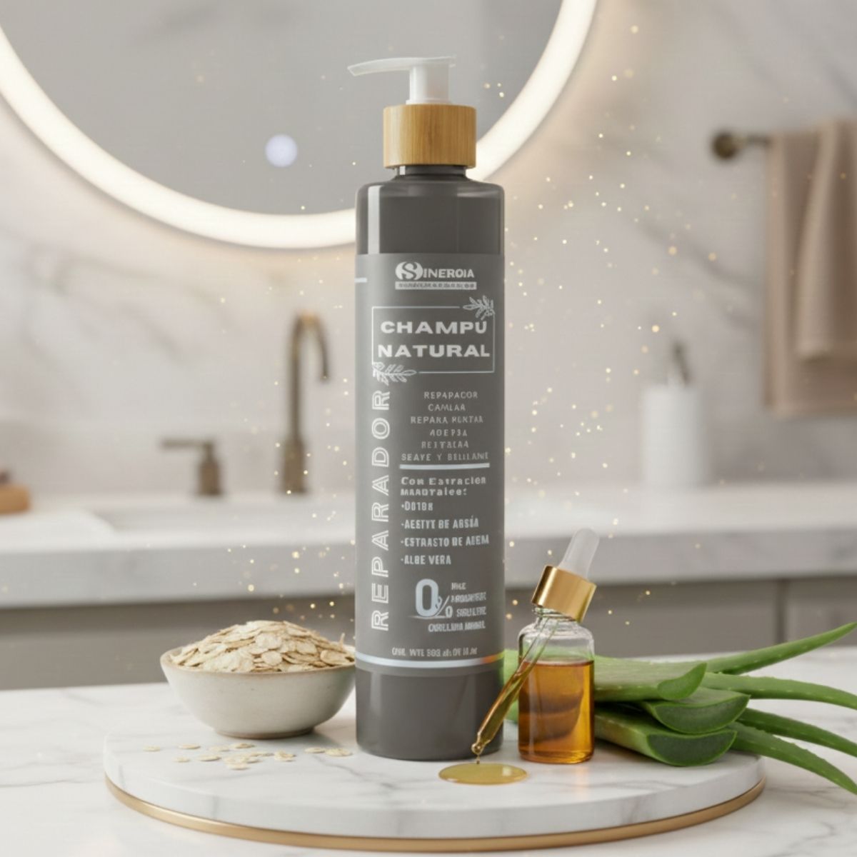 CHAMPÚ NATURAL REPARADOR 500 ML