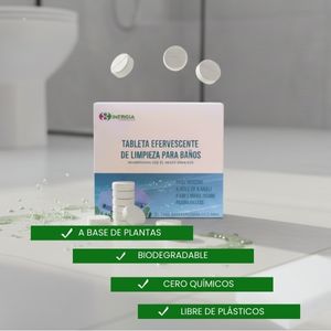 TABLETAS PARA LIMPIEZA DE BAÑOS