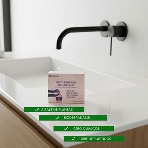 TABLETAS PARA LAVAR MANOS, AROMA: ROSAS