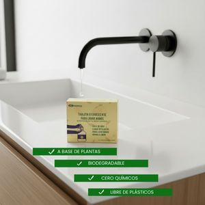 TABLETAS PARA LAVAR MANOS, AROMA: LIMÓN