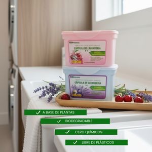 CAPSULAS PARA LAVAR ROPA 30 PIEZAS