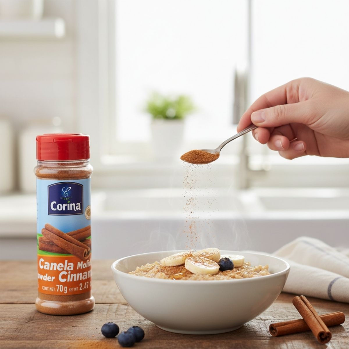 CANELA MOLIDA CORINA 70 GRS.